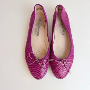 Paul Mayer Attitudes Pink Textured Ballet Flats Size 9 EU 39